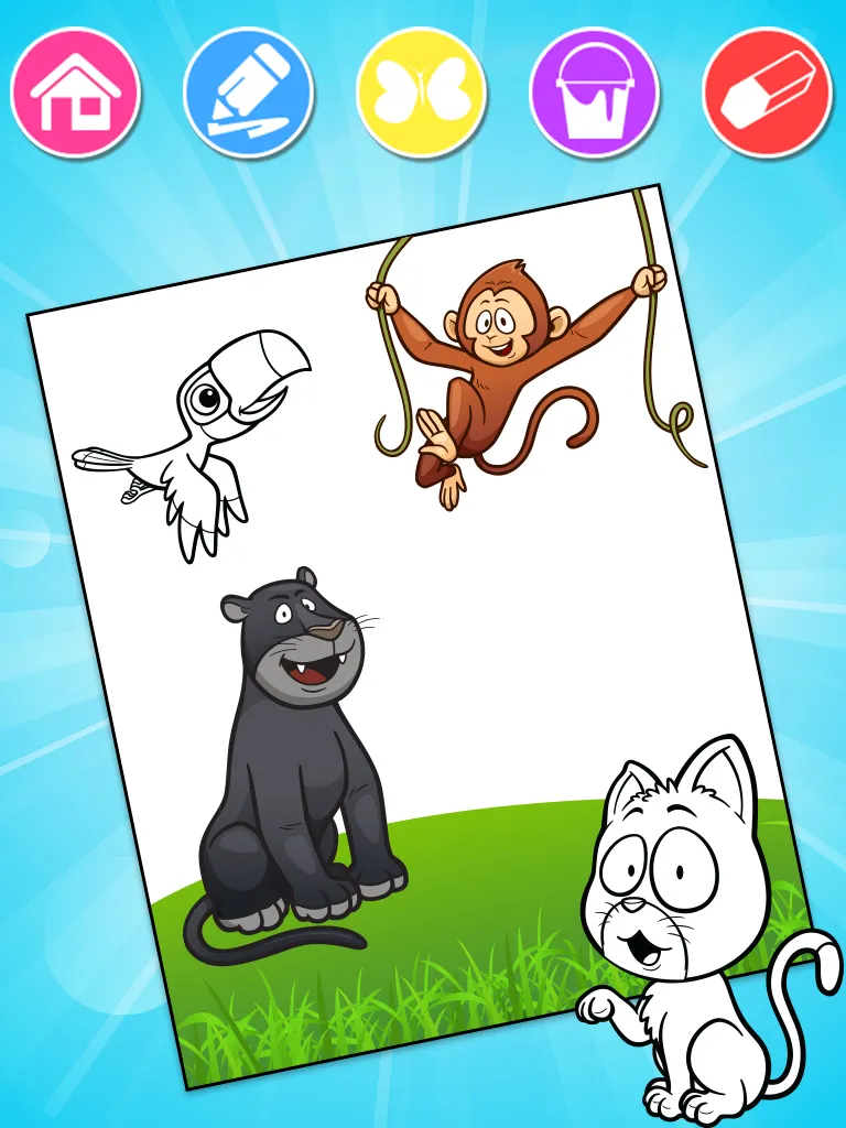 Coloring Games: Color Animals | Indus Appstore | Screenshot