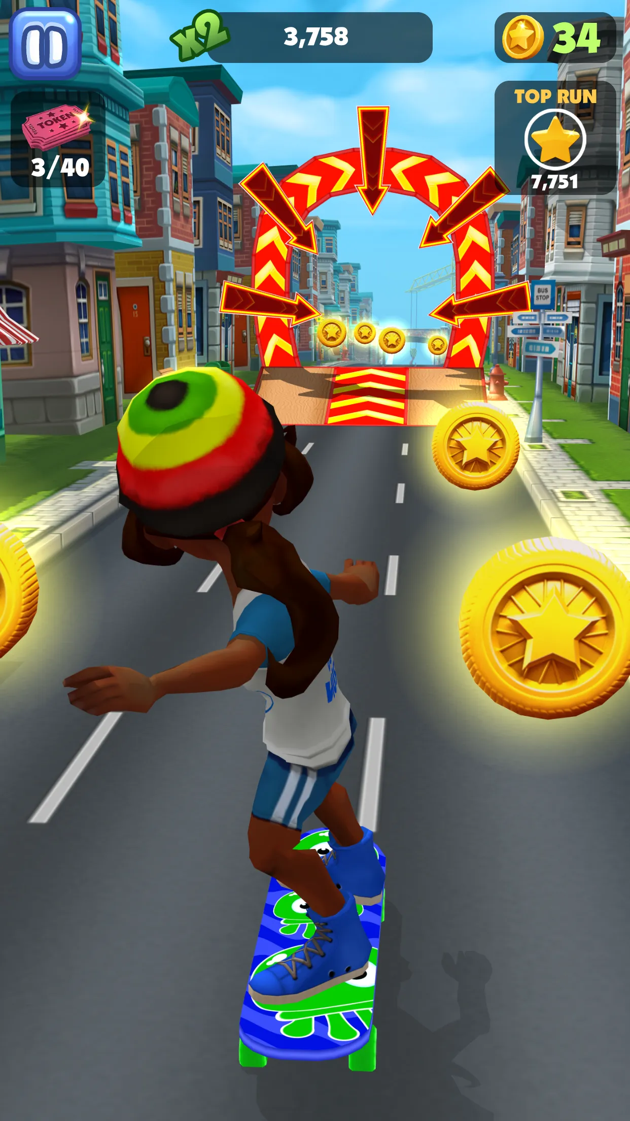 Skater Run Skate Park | Indus Appstore | Screenshot