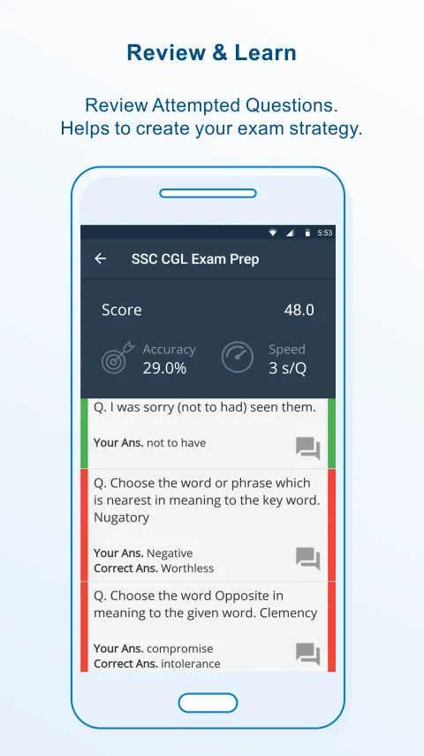 SSC CGL Exam Prep | Indus Appstore | Screenshot