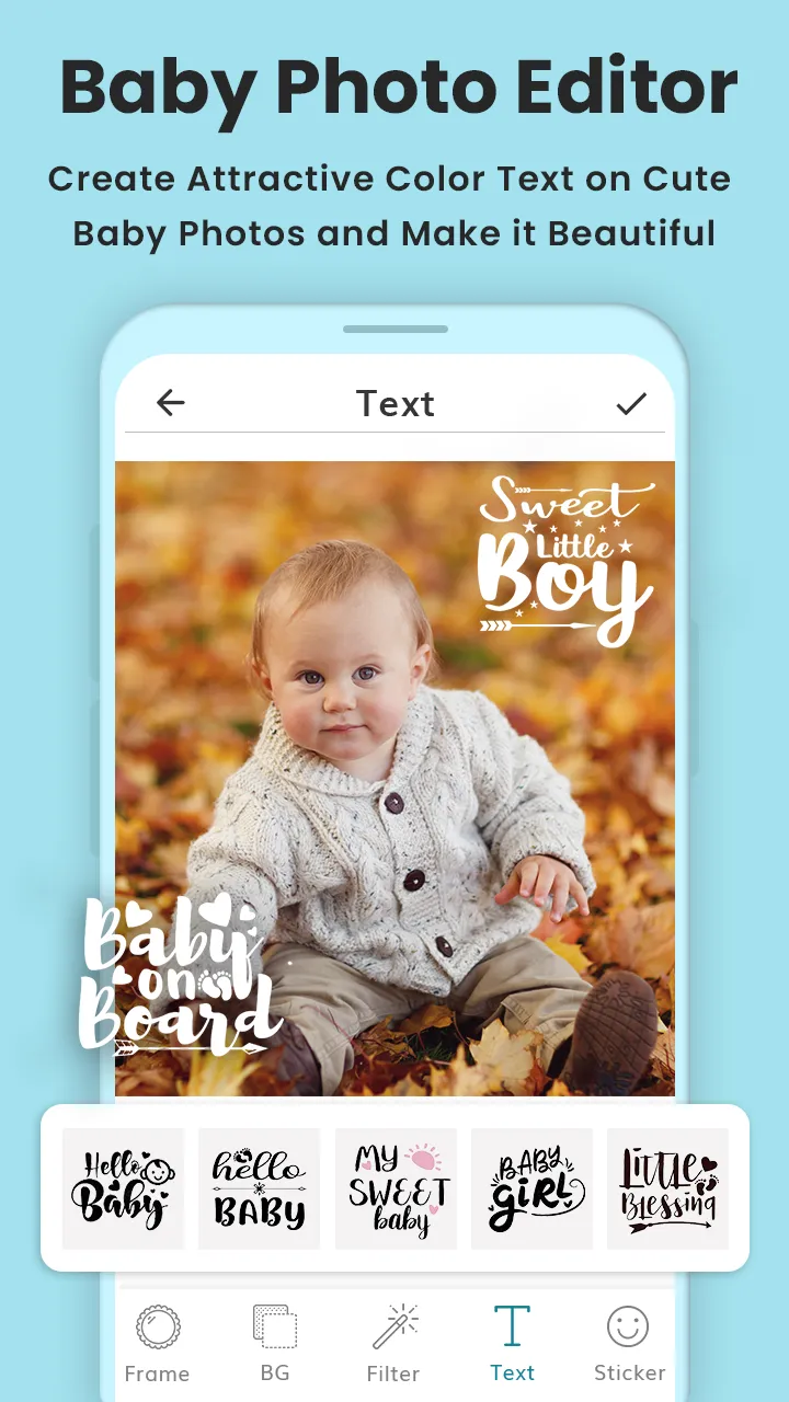 Baby Photo Editor | Indus Appstore | Screenshot