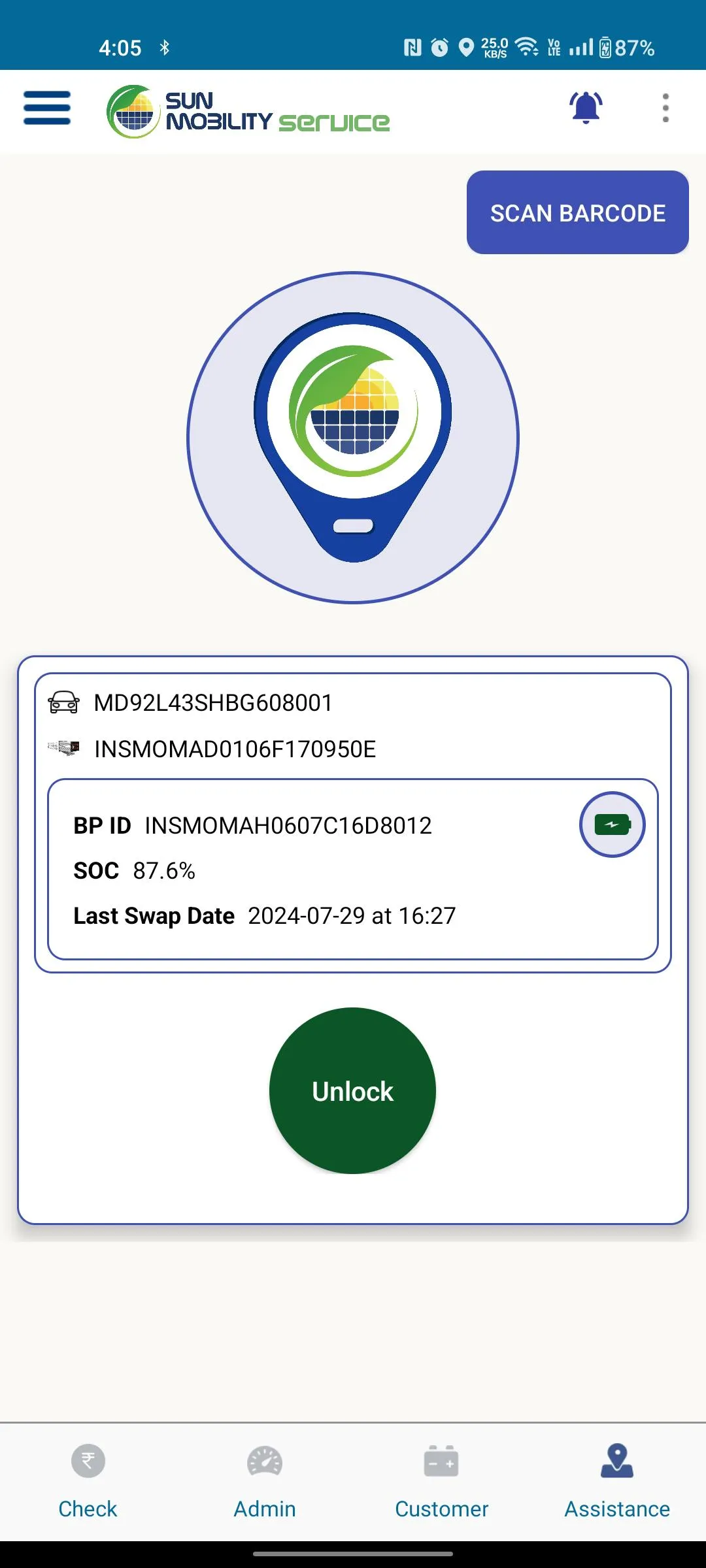 SUN Mobility Service App | Indus Appstore | Screenshot