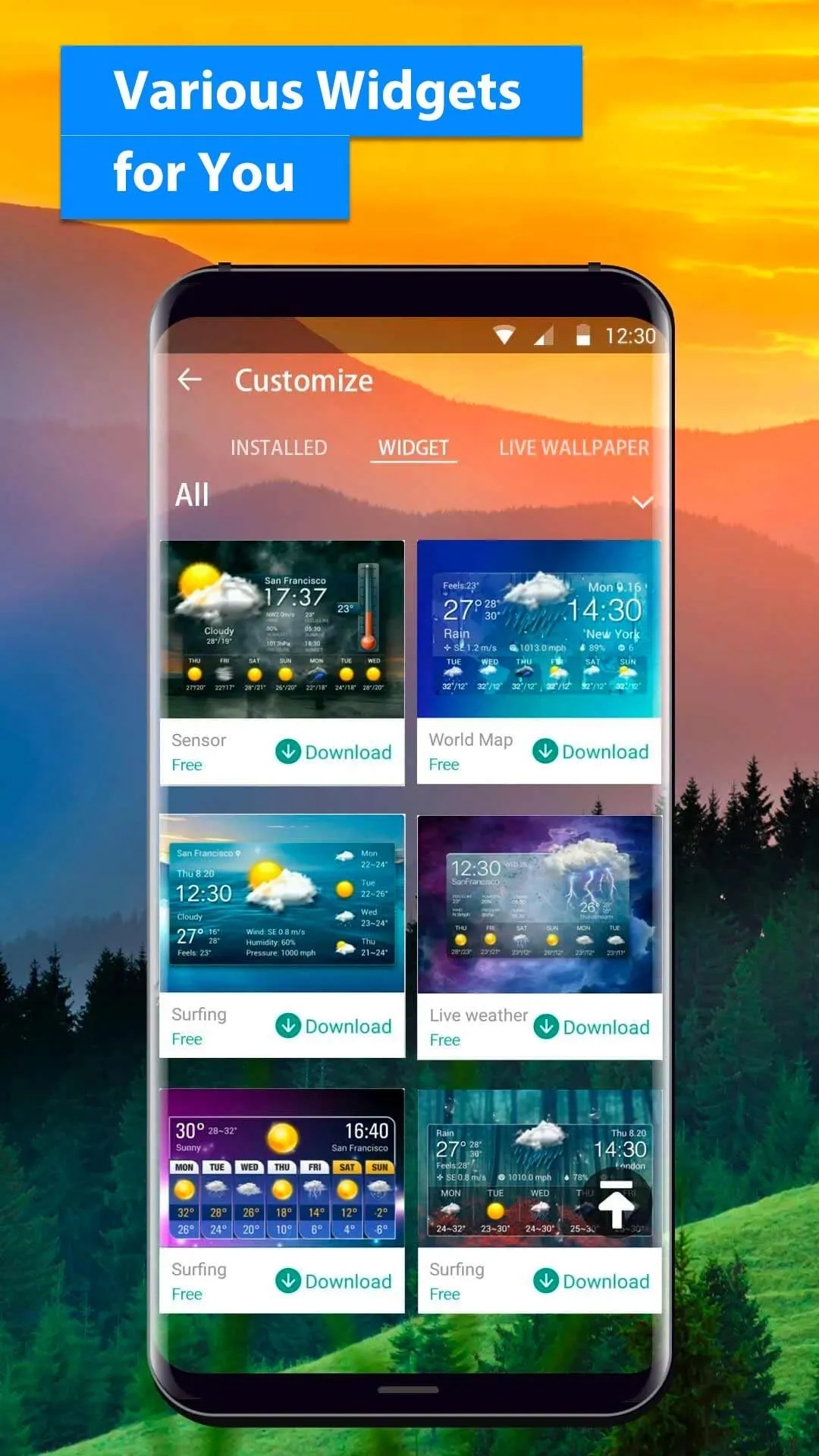 live weather widget accurate | Indus Appstore | Screenshot