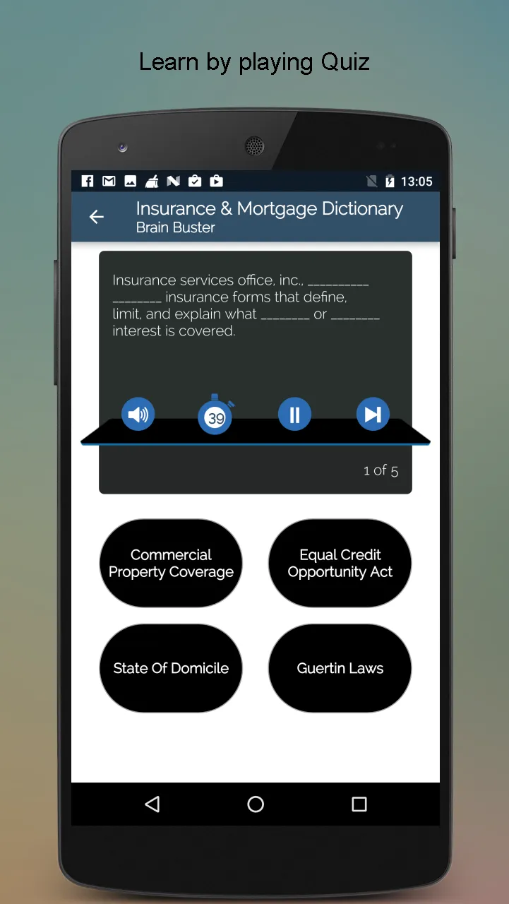 Insurance, Mortgage Dictionary | Indus Appstore | Screenshot