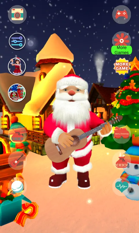 Talking Santa Claus | Indus Appstore | Screenshot