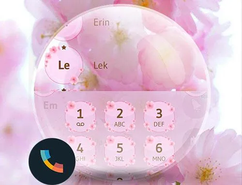 Theme Dialer Love Sakura | Indus Appstore | Screenshot