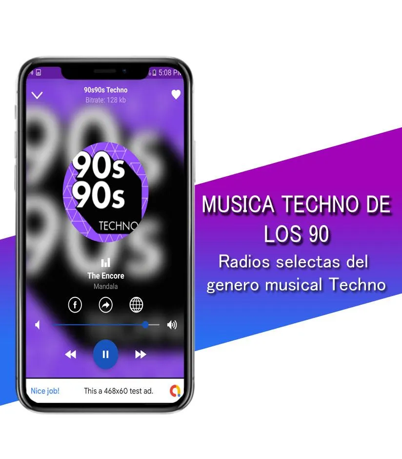 Music Techno delos 90 | Indus Appstore | Screenshot