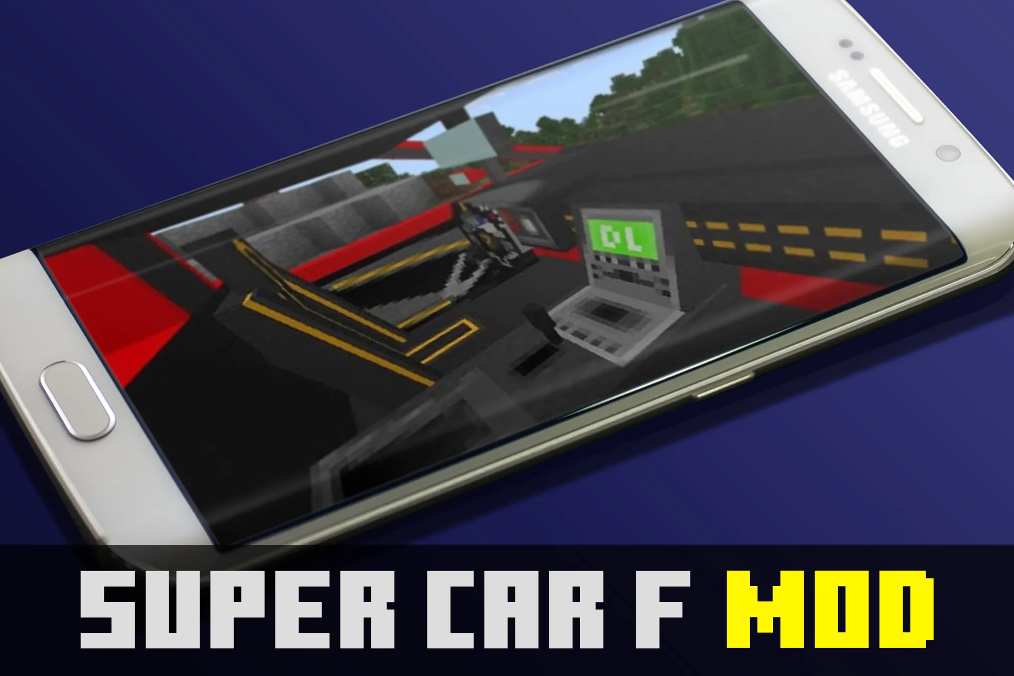 Super car f mod for mcpe | Indus Appstore | Screenshot