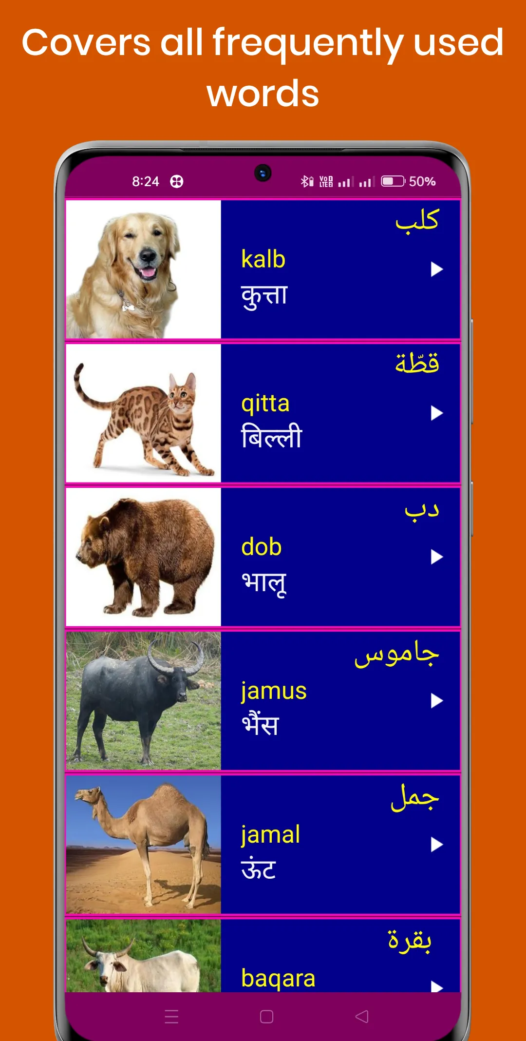 Learn Arabic From Hindi | Indus Appstore | Screenshot