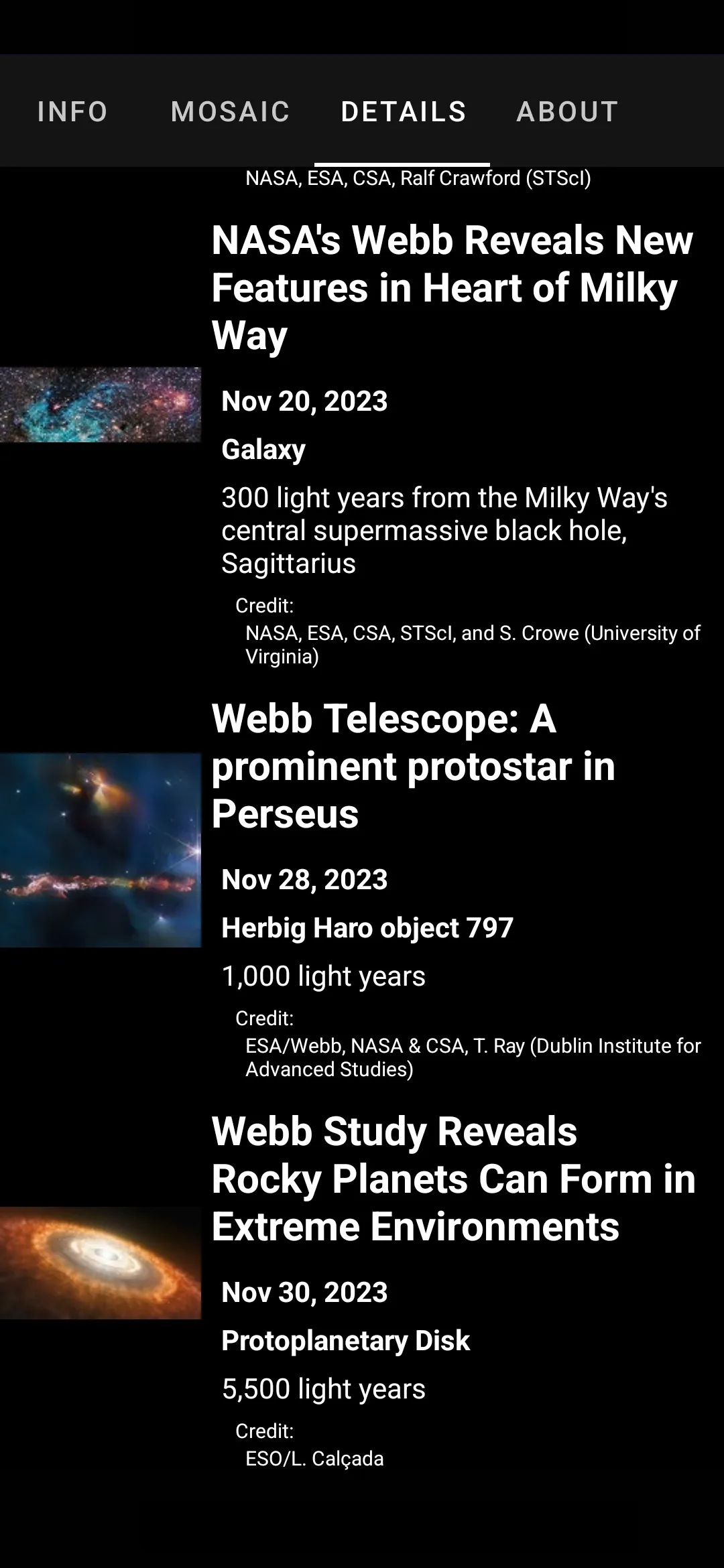 James Webb Space Telescope | Indus Appstore | Screenshot