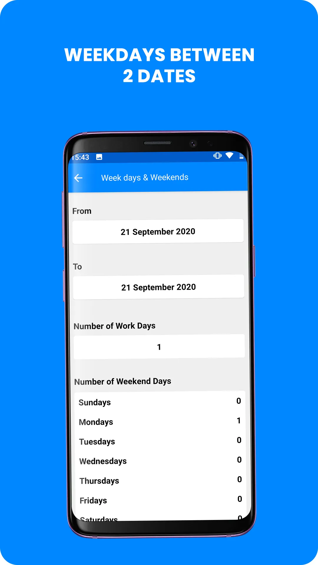 Date & Time Calculator | Indus Appstore | Screenshot