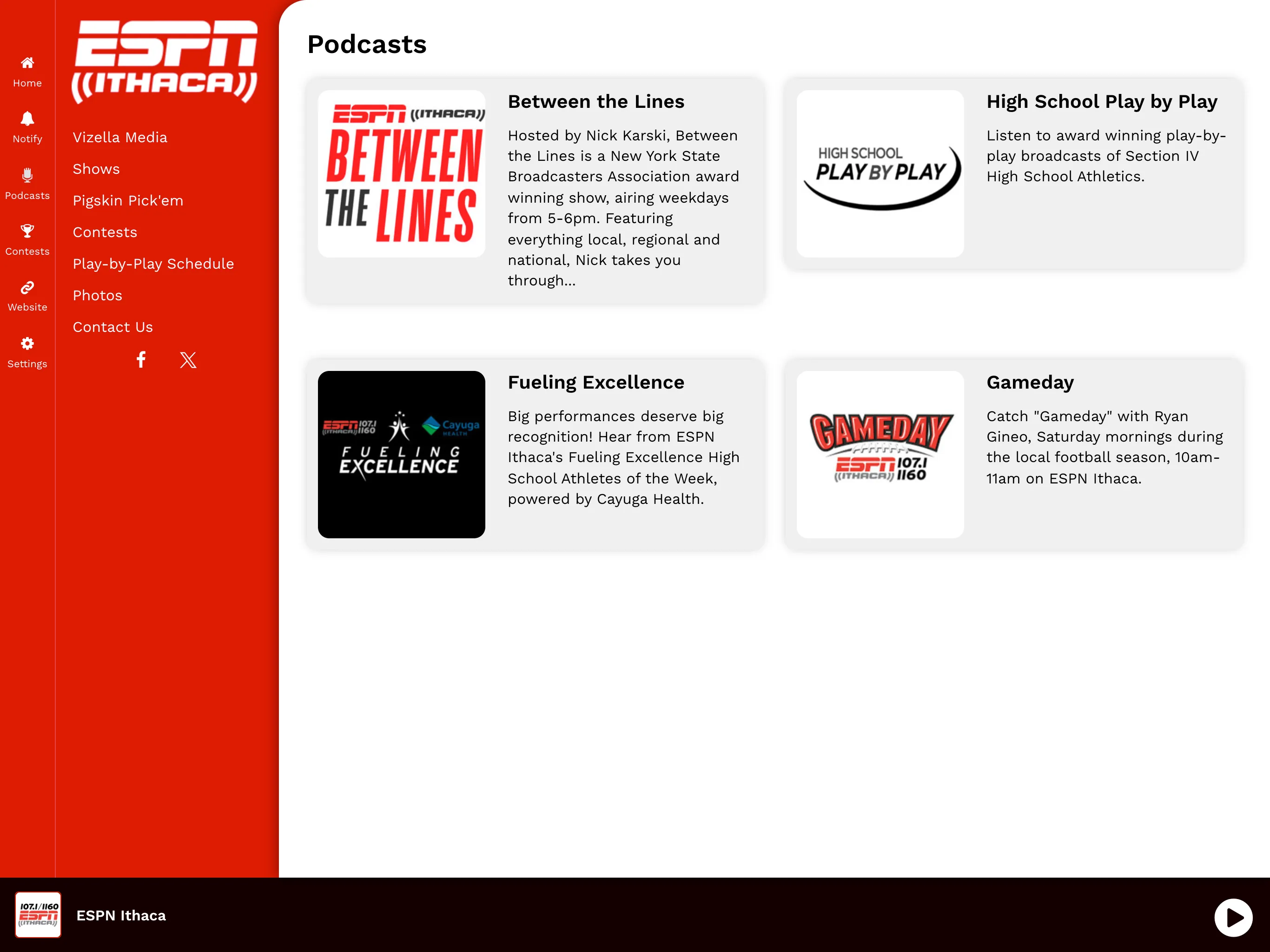 ESPN Ithaca | Indus Appstore | Screenshot