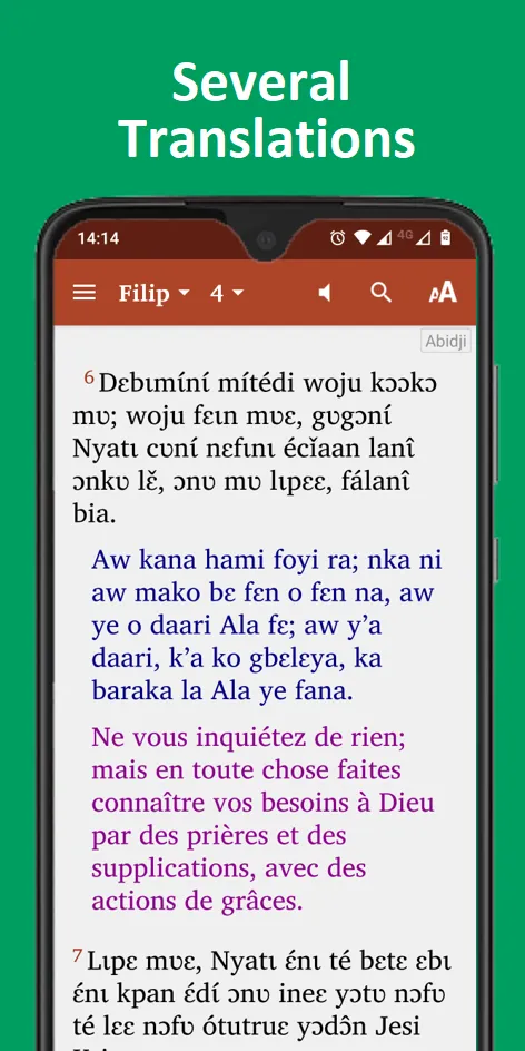 Bible in Abidji - with audio | Indus Appstore | Screenshot