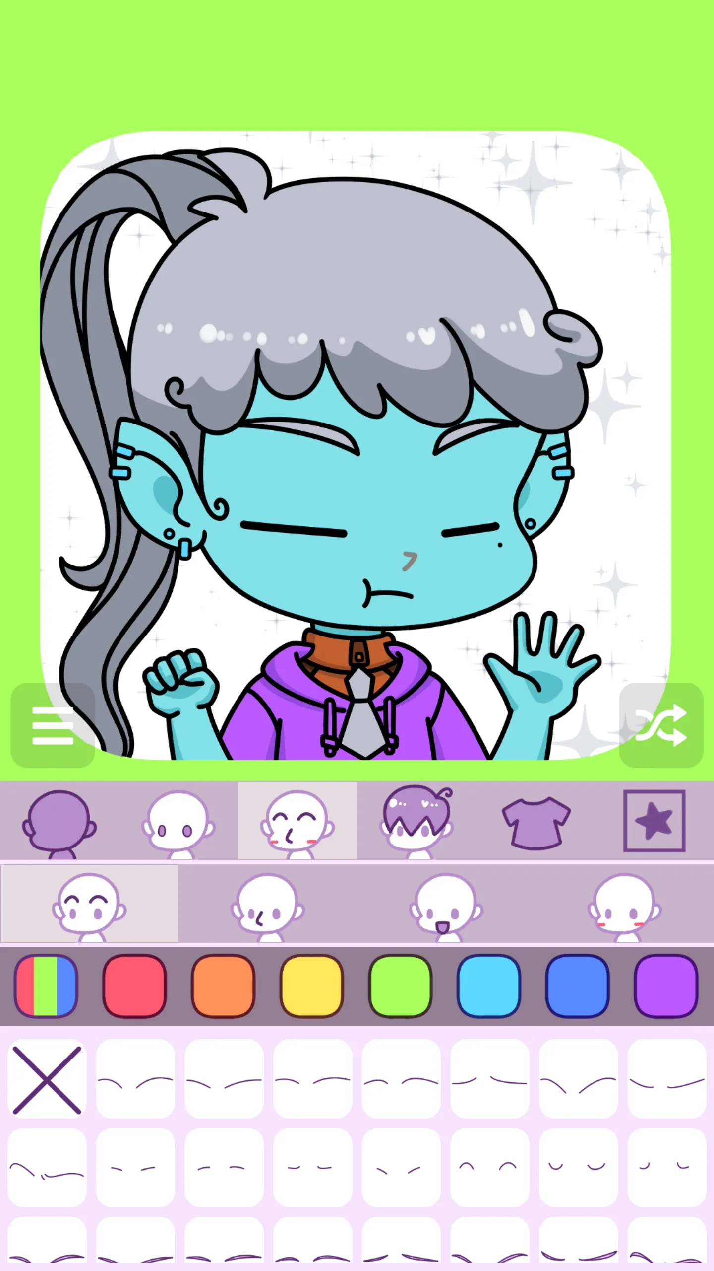 AKUAKU Cute Avatar Maker | Indus Appstore | Screenshot