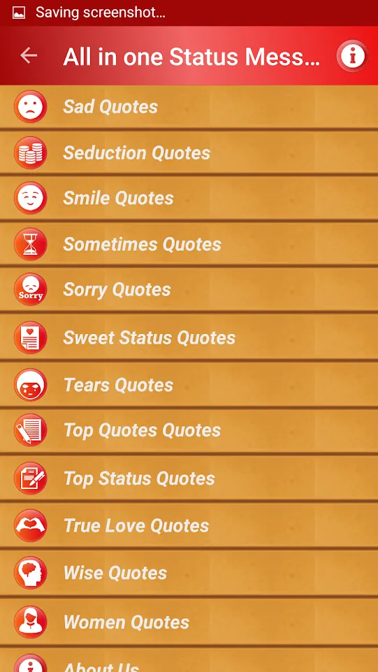 All Status Messages & Quotes | Indus Appstore | Screenshot