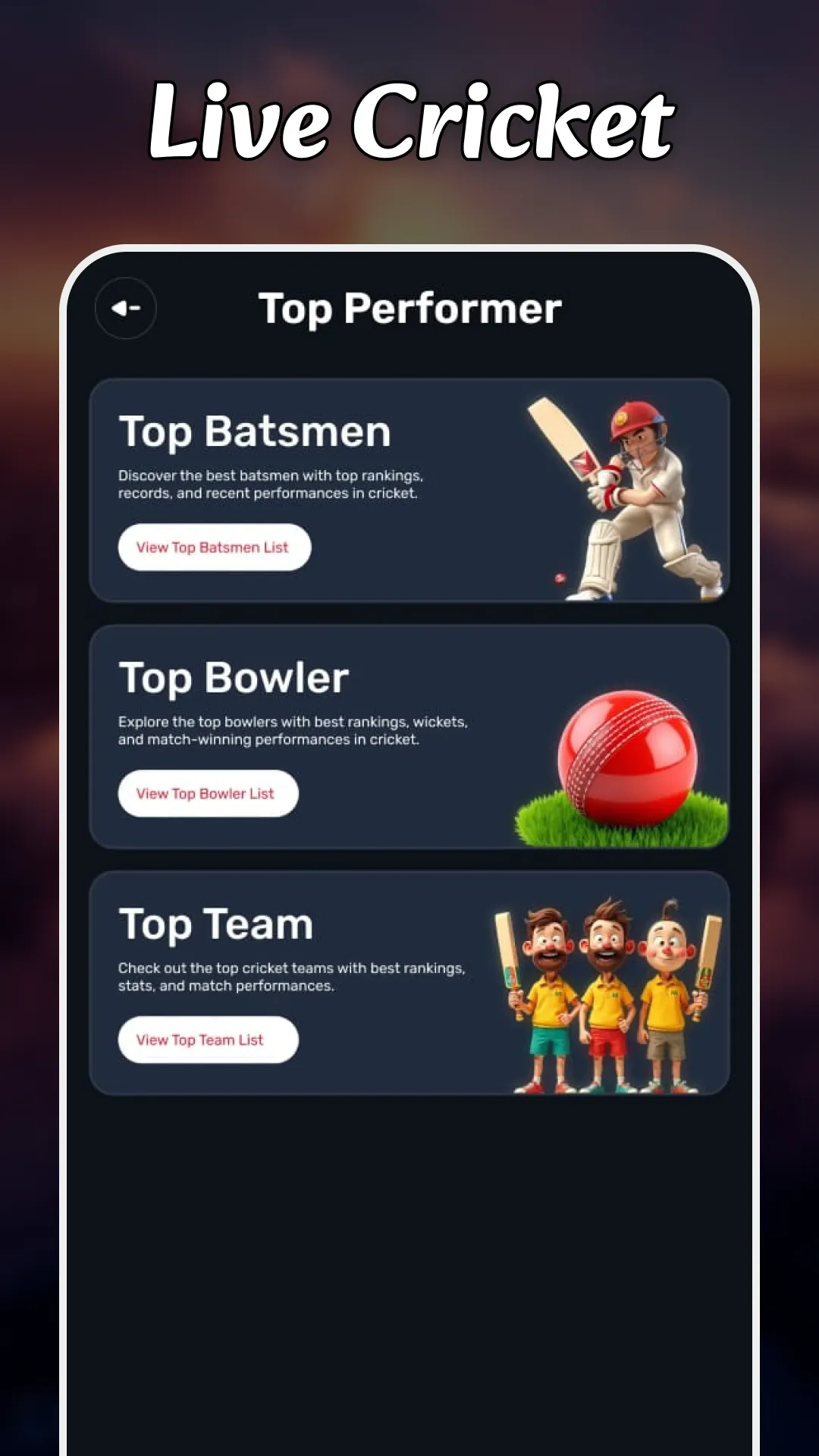 Cricket Update - Live Cricket | Indus Appstore | Screenshot