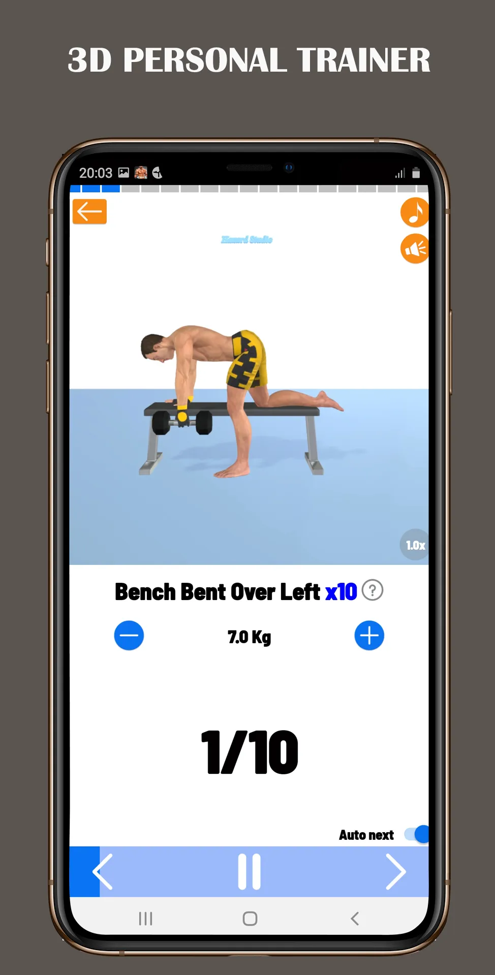 Dumbbell Home - Gym Workout | Indus Appstore | Screenshot