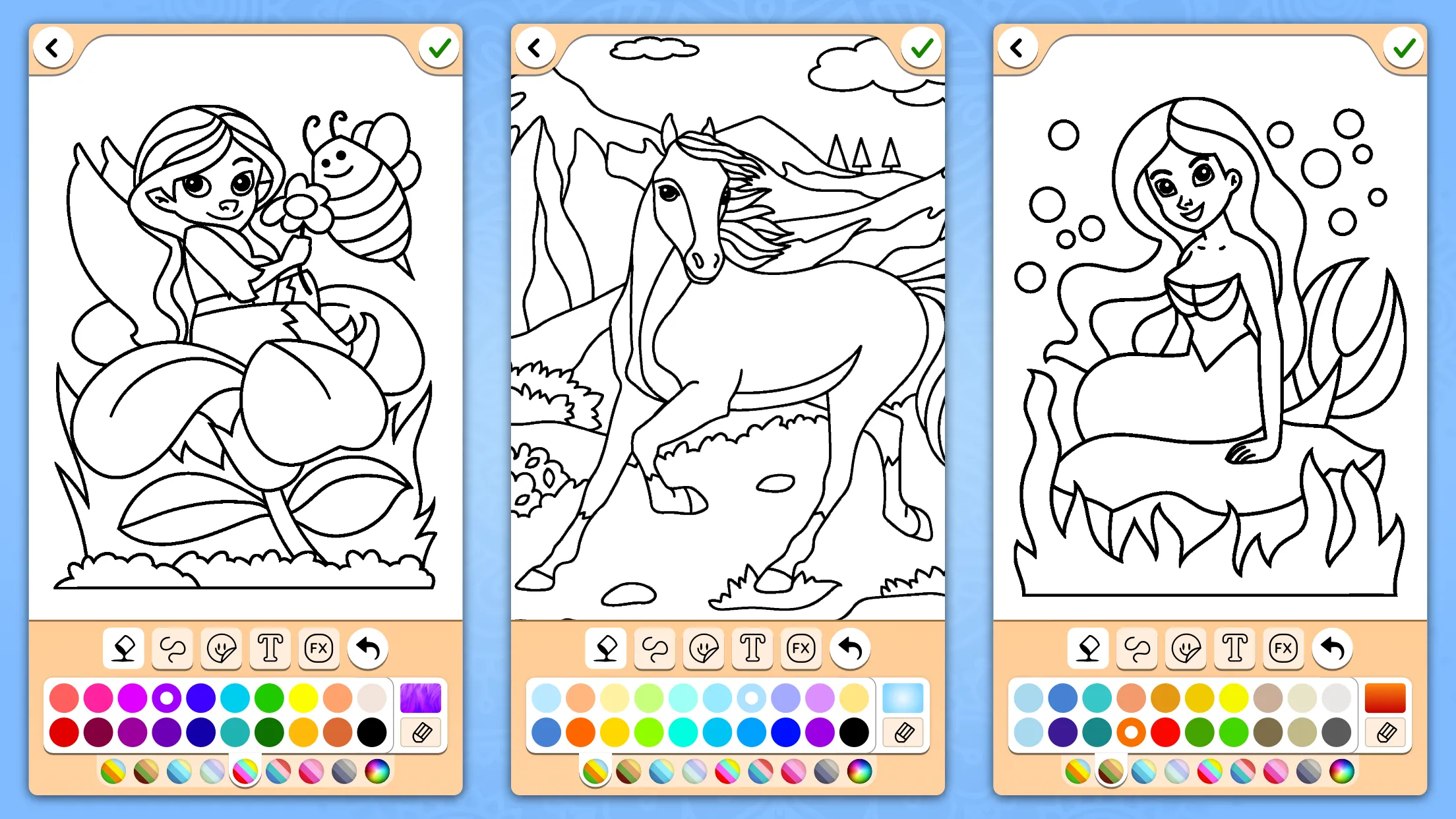 Coloring for girls and women | Indus Appstore | Screenshot