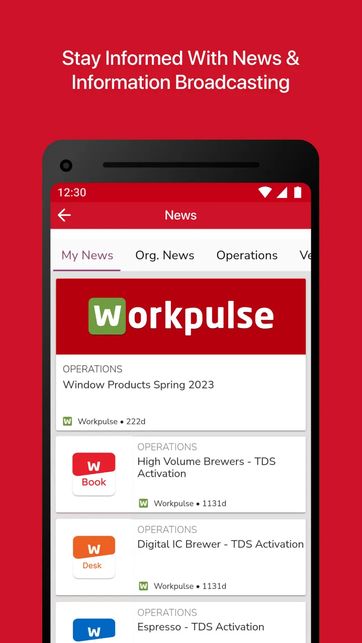 Workpulse Book | Indus Appstore | Screenshot