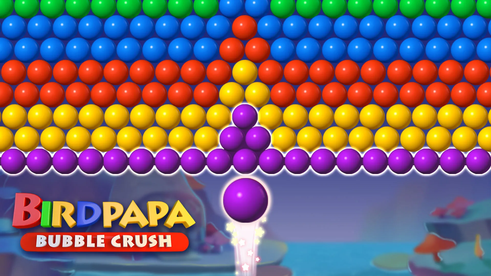 Birdpapa - Bubble Crush | Indus Appstore | Screenshot