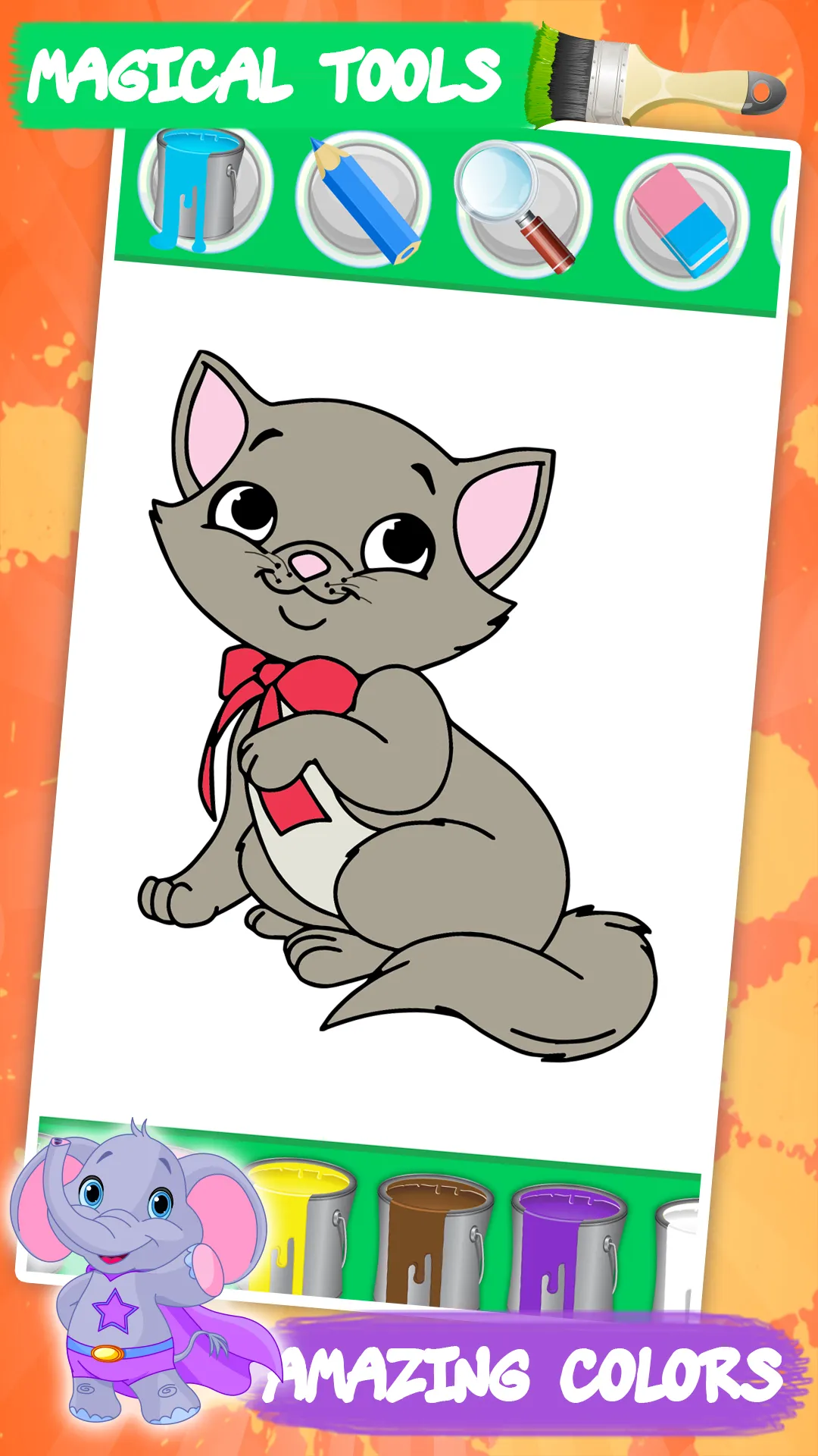 Animal Coloring Games for Kids | Indus Appstore | Screenshot