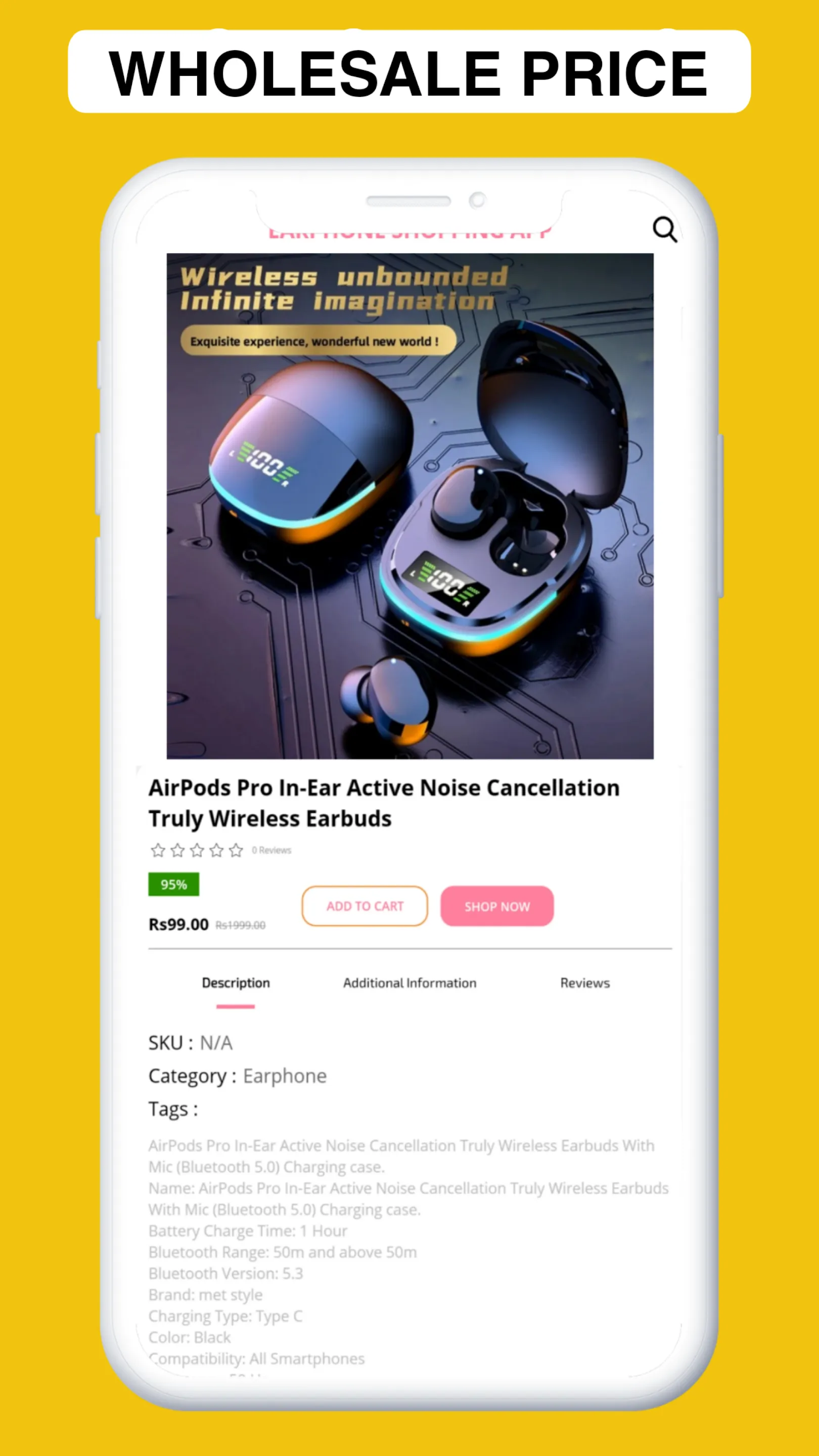 Earphone Online Shopping App | Indus Appstore | Screenshot