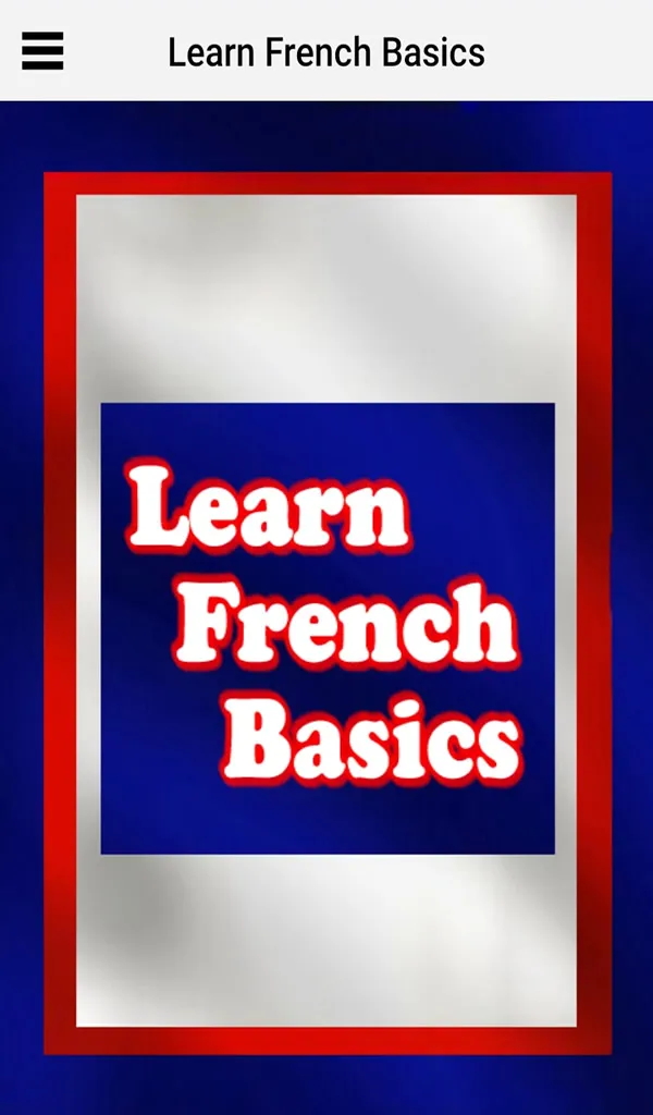 Learn French Basics | Indus Appstore | Screenshot