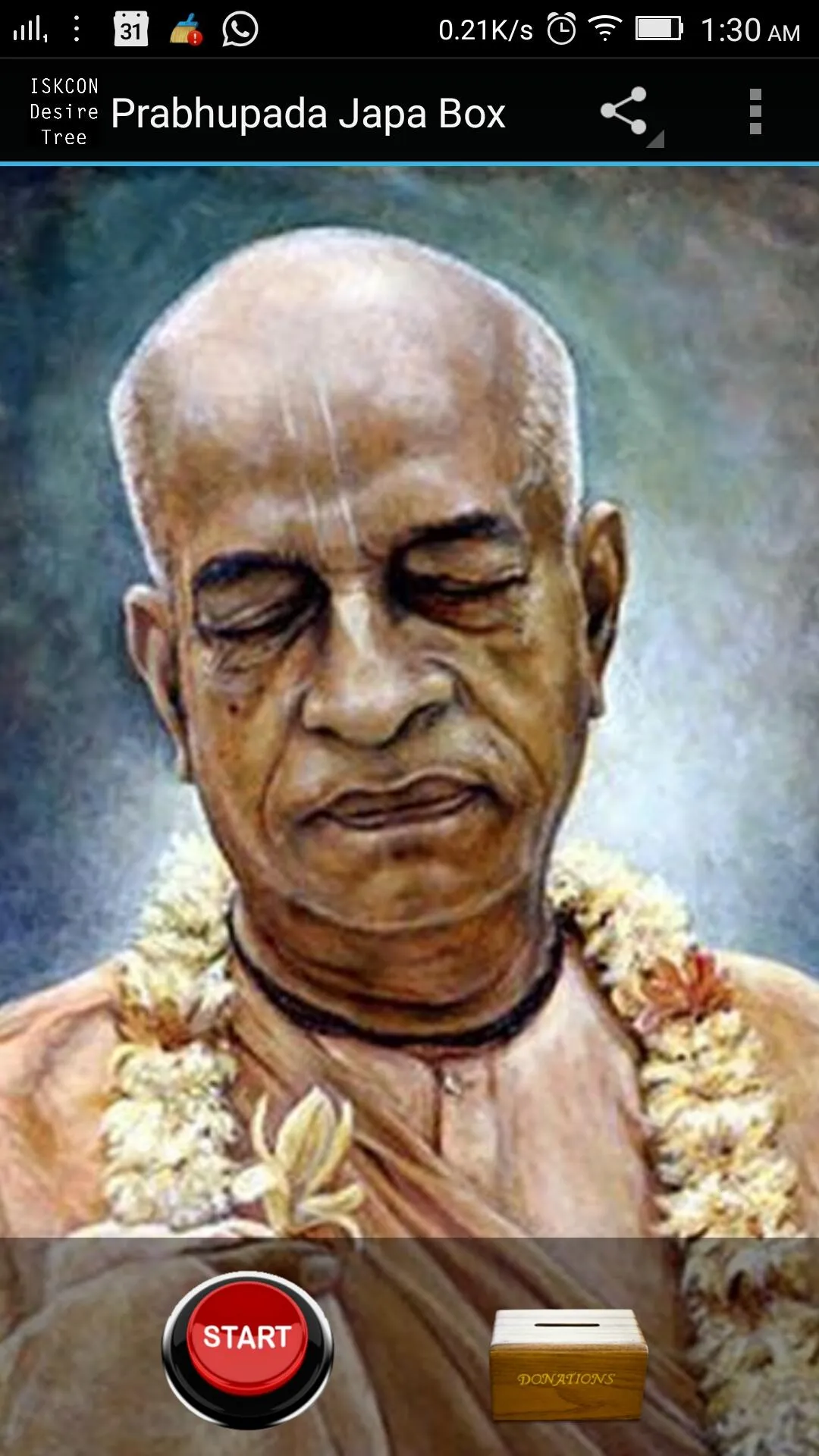 Prabhupada Japa Box | Indus Appstore | Screenshot