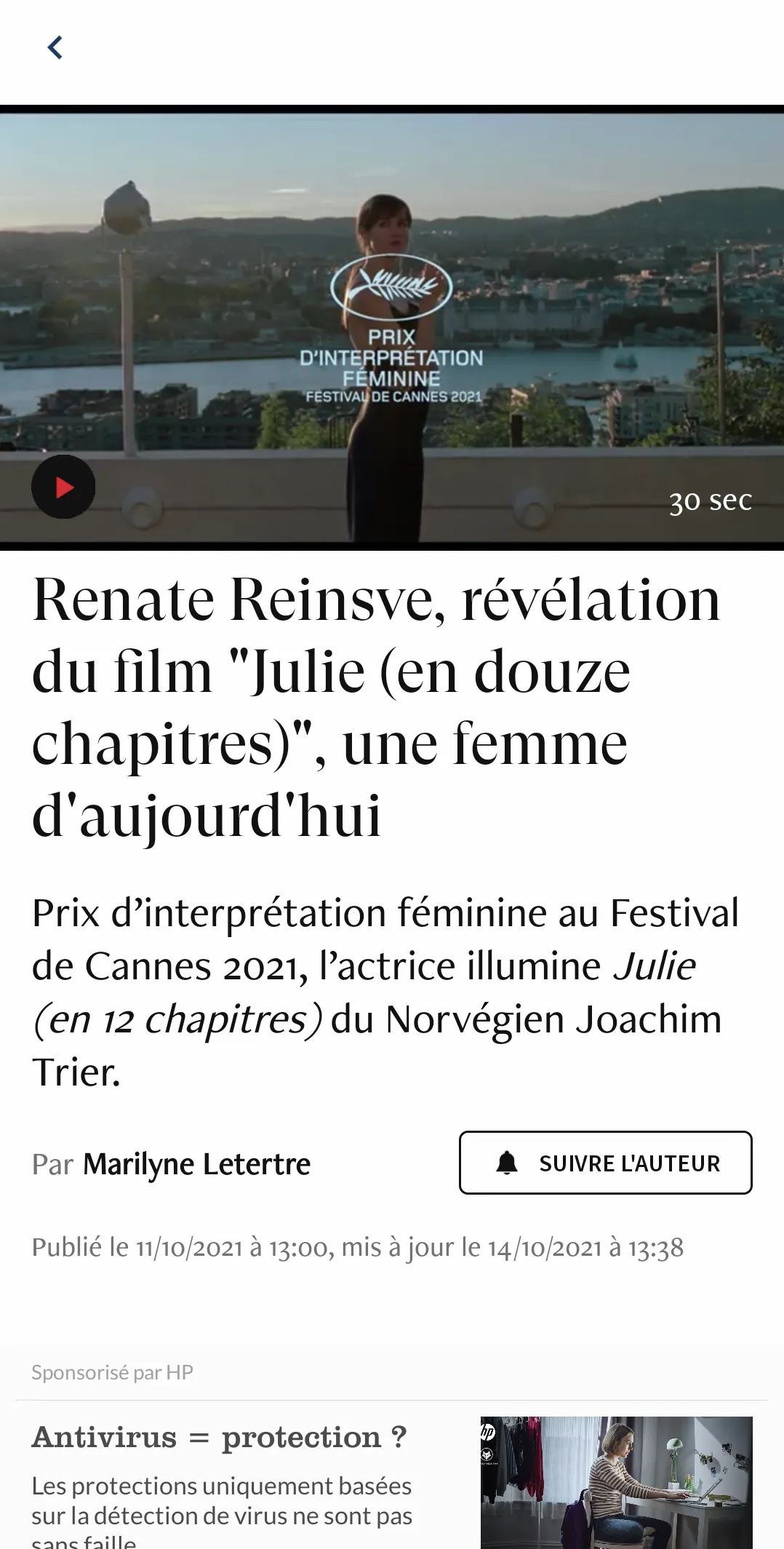 Madame Figaro, le news féminin | Indus Appstore | Screenshot