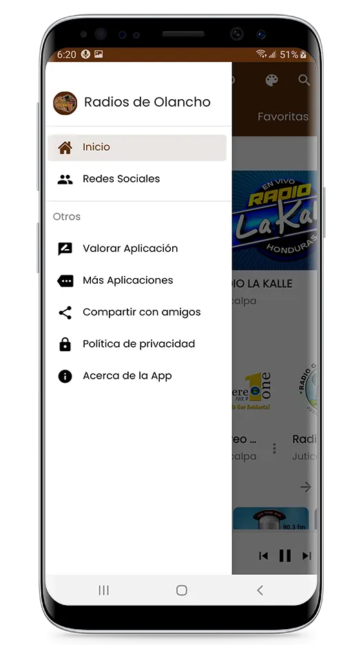 Radios de Olancho HN | Indus Appstore | Screenshot