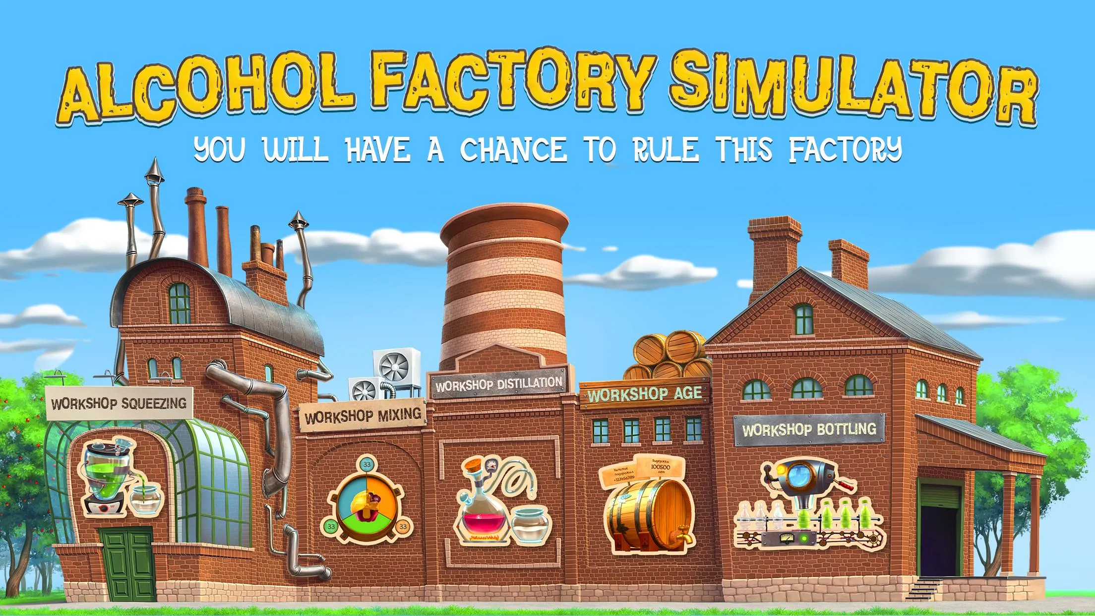 Alcohol Factory Simulator | Indus Appstore | Screenshot