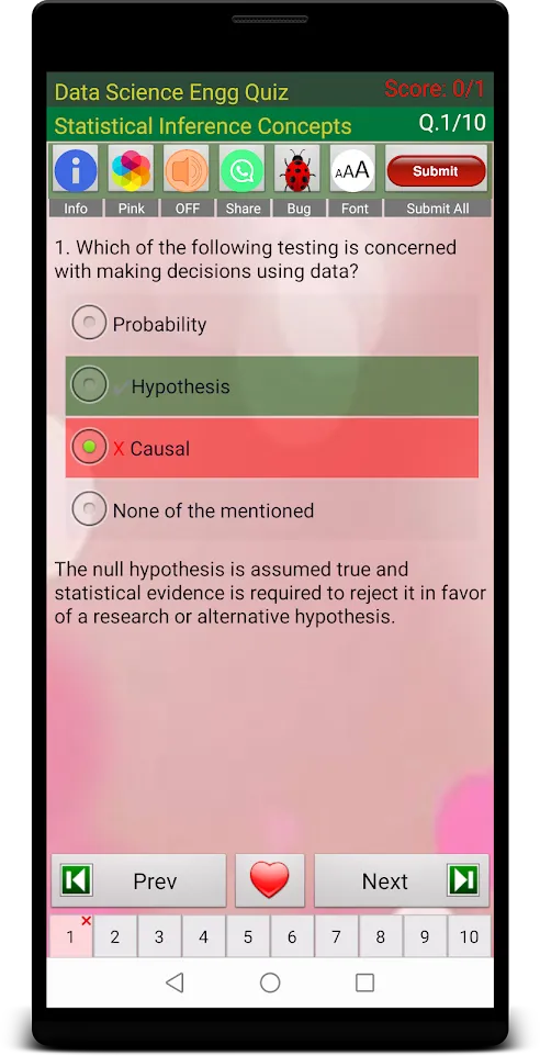 Data Science Quiz | Indus Appstore | Screenshot