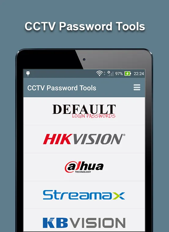 CCTV Password Tools | Indus Appstore | Screenshot