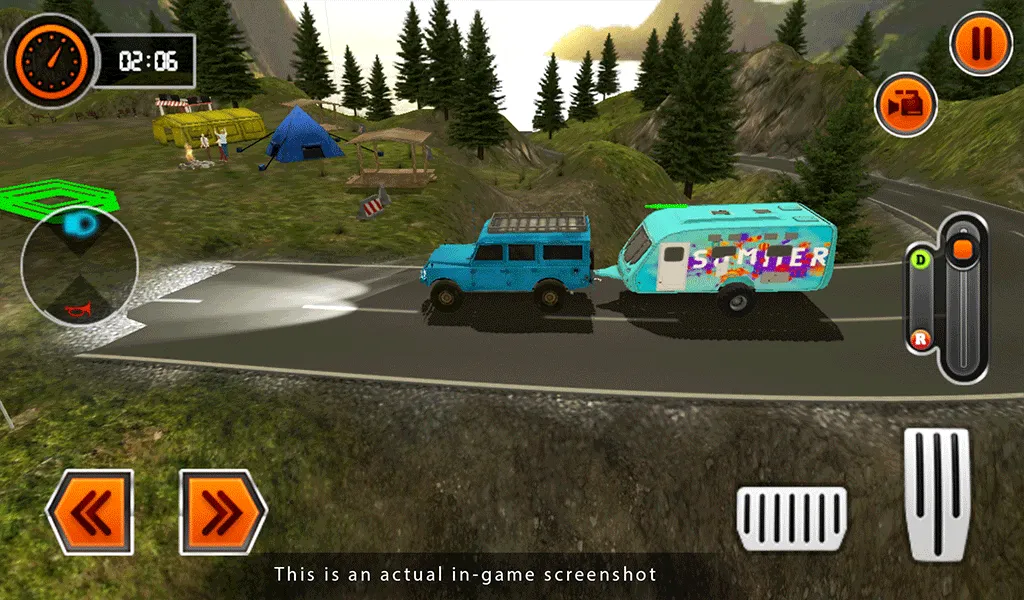 Camper Van Virtual Family Game | Indus Appstore | Screenshot