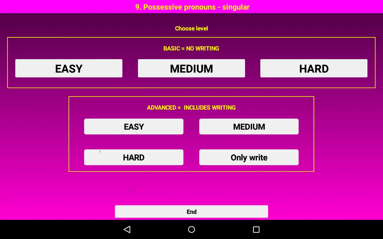 French Grammar Speaking D | Indus Appstore | Screenshot