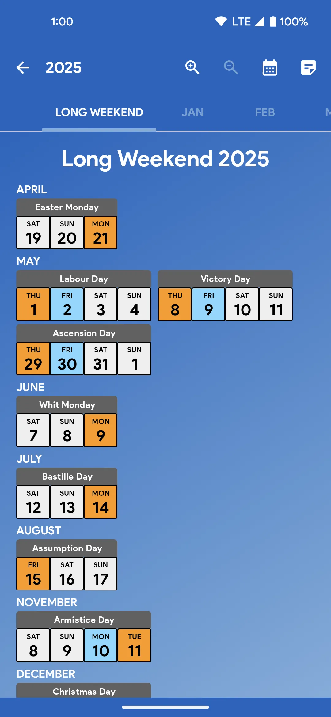 France Calendar 2024 | Indus Appstore | Screenshot