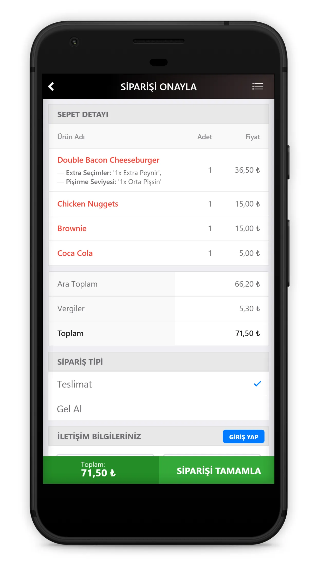 RestBurger | Indus Appstore | Screenshot