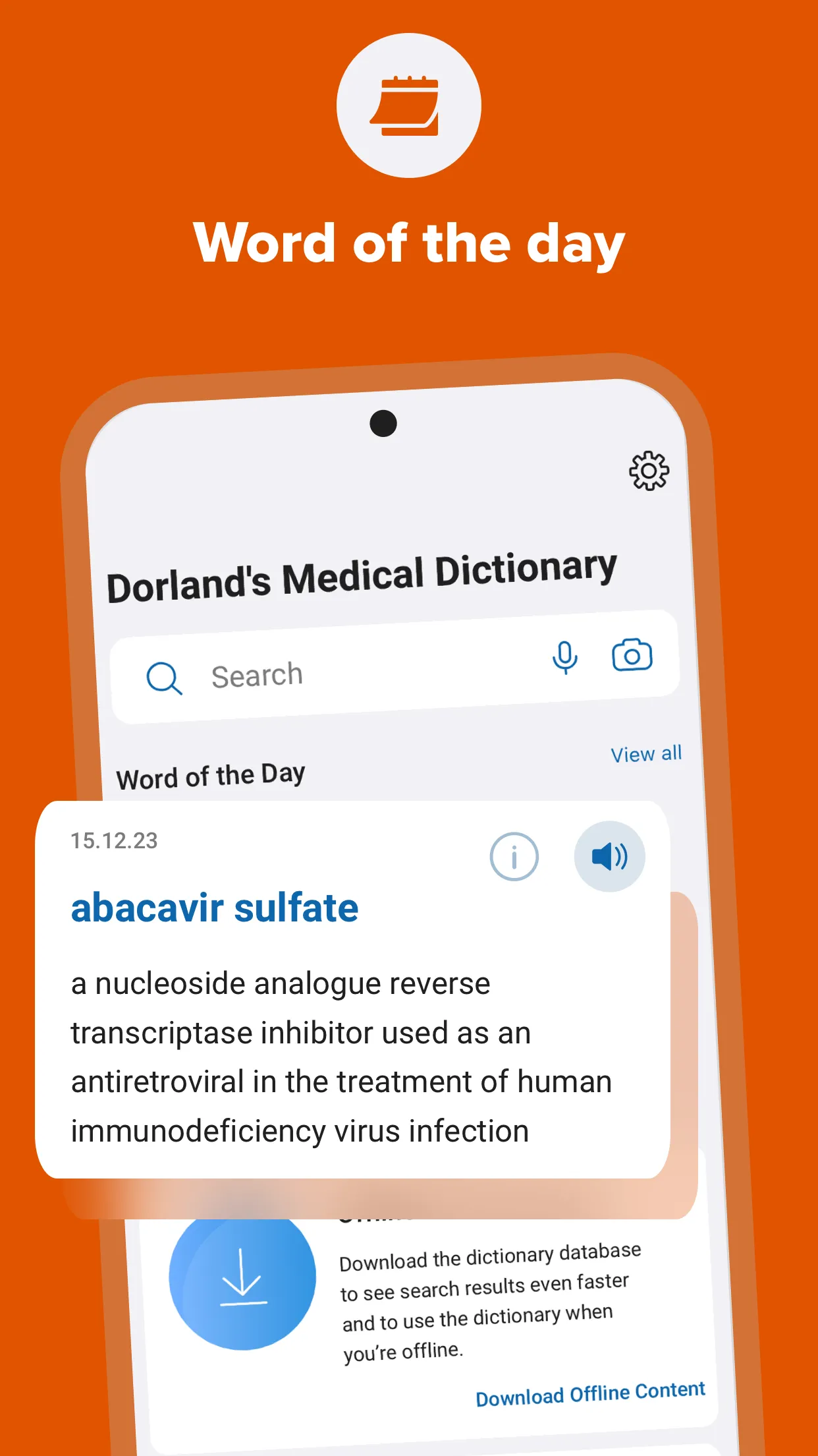 Dorland's Medical Dictionary | Indus Appstore | Screenshot