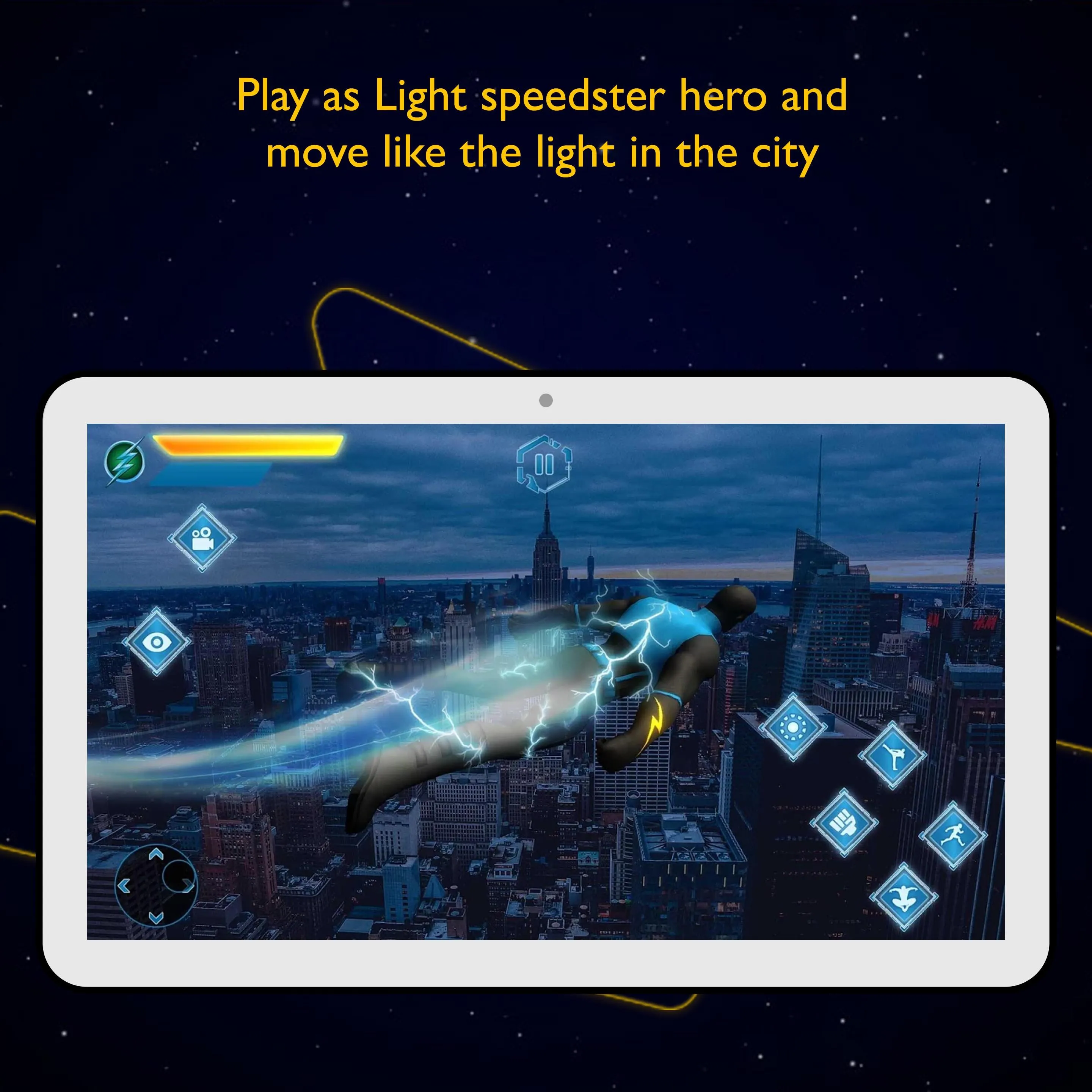 Speed Superhero Lightning Game | Indus Appstore | Screenshot