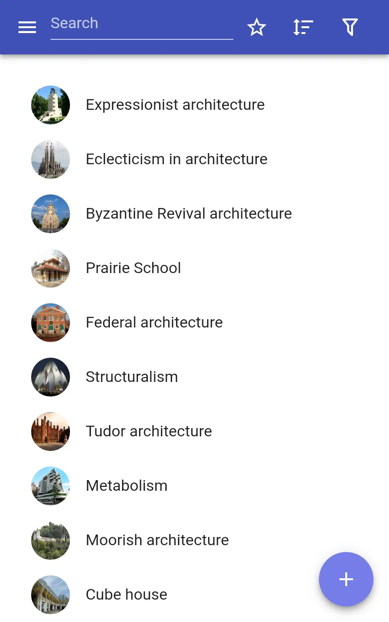 Architectural styles | Indus Appstore | Screenshot