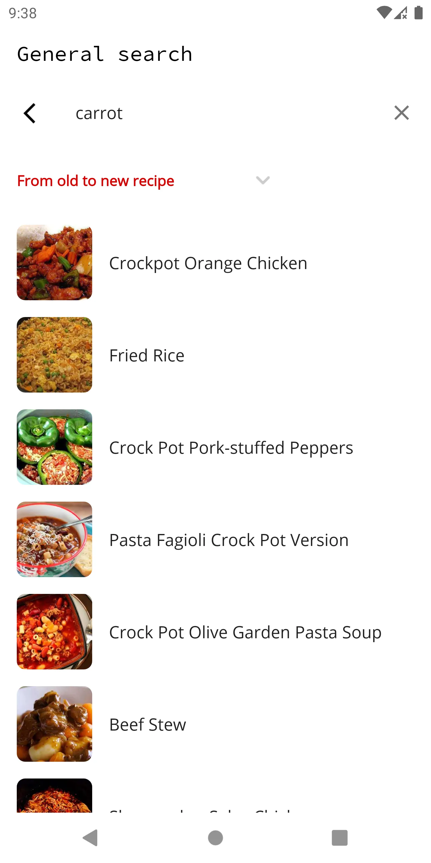 CrockPot and Oven Recipes | Indus Appstore | Screenshot