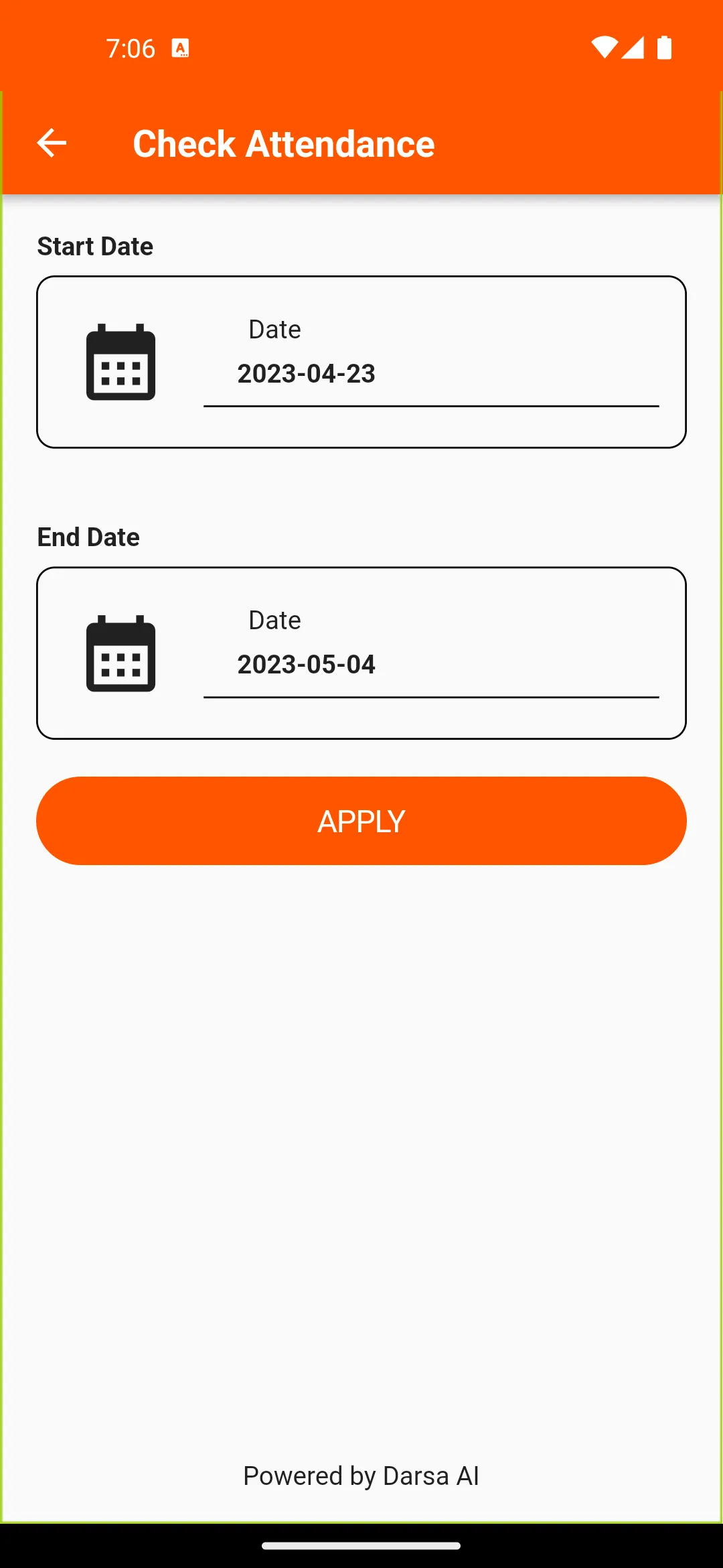 Darsa Attendance | Indus Appstore | Screenshot