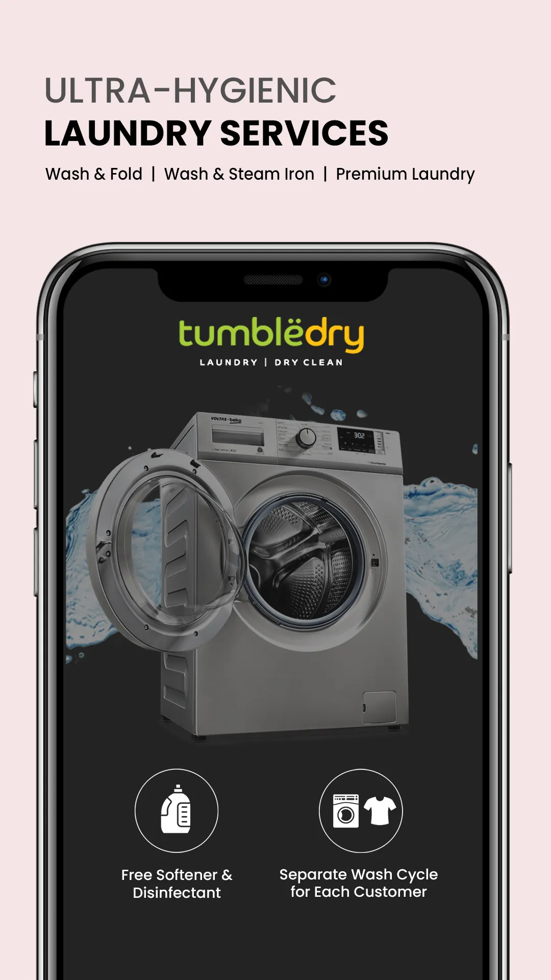 Tumbledry Dry Clean & Laundry | Indus Appstore | Screenshot