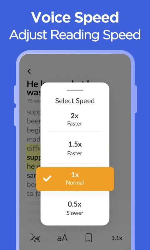 Aloud Reader - Text to Speech | Indus Appstore | Screenshot
