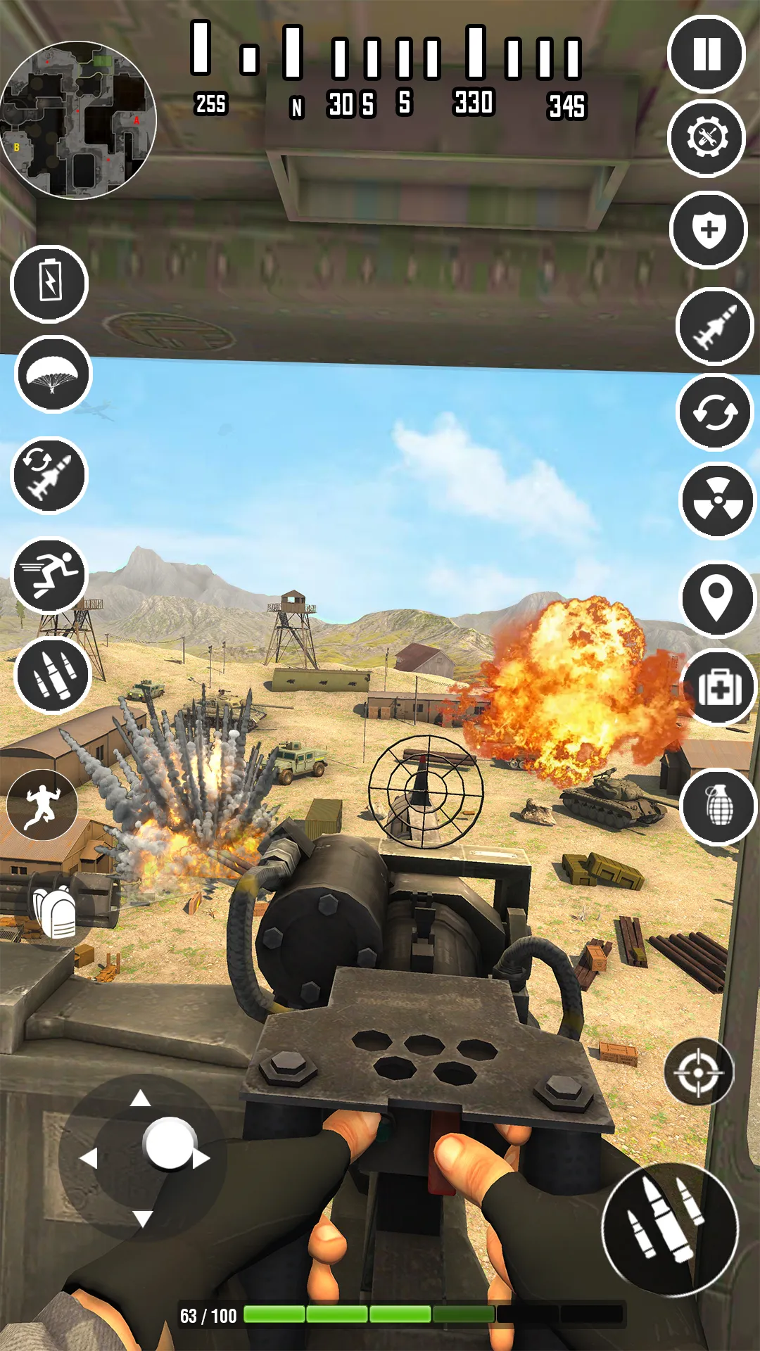 Gunship Combat: Helicopter 3D | Indus Appstore | Screenshot