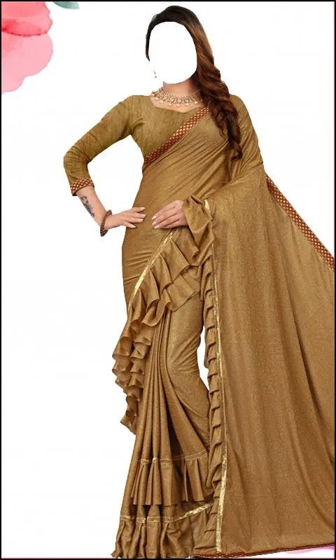 Women Fashion Chiffon Sarees | Indus Appstore | Screenshot