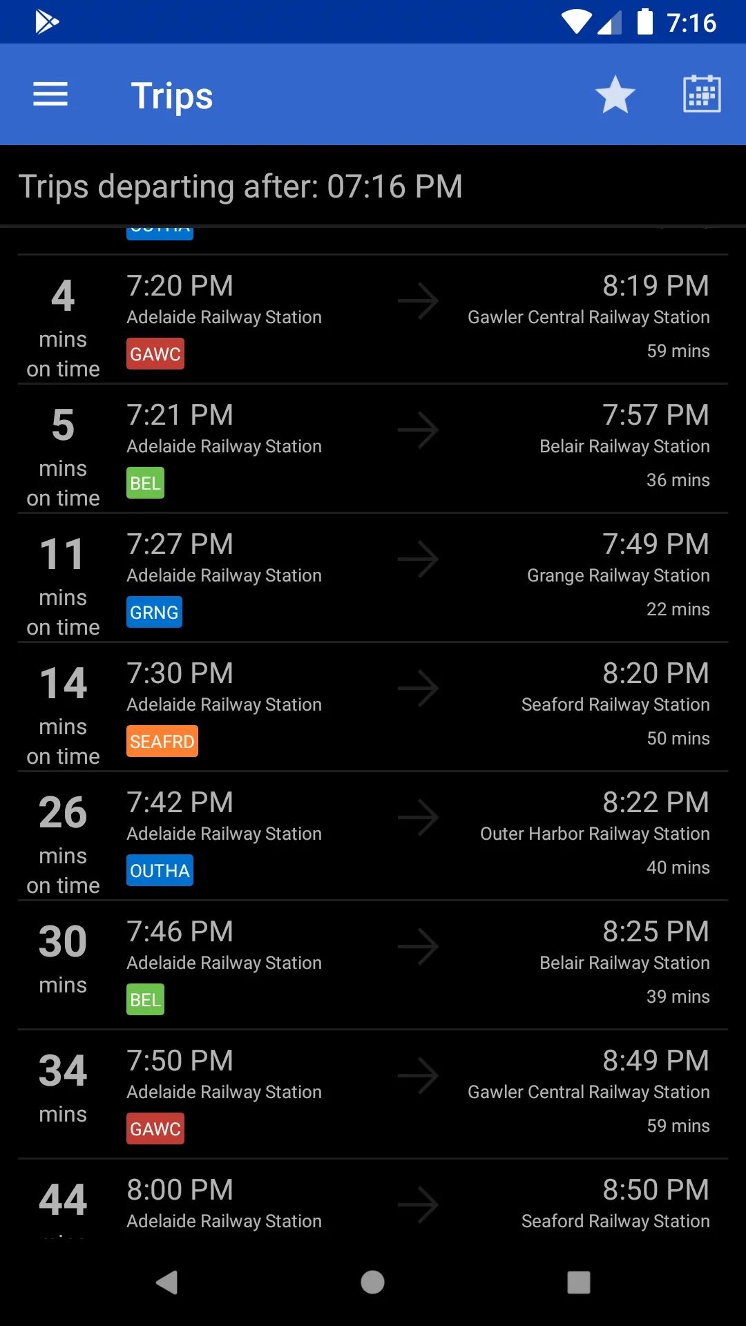 Adelaide Transit | Indus Appstore | Screenshot