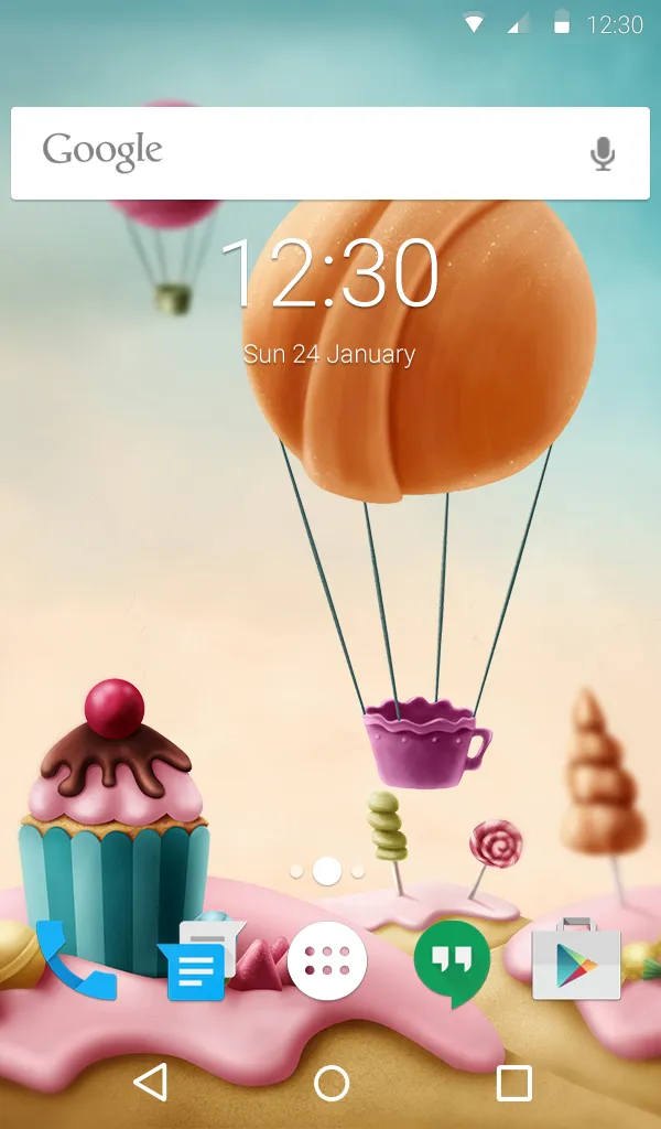 Candy Land Wallpaper Theme | Indus Appstore | Screenshot