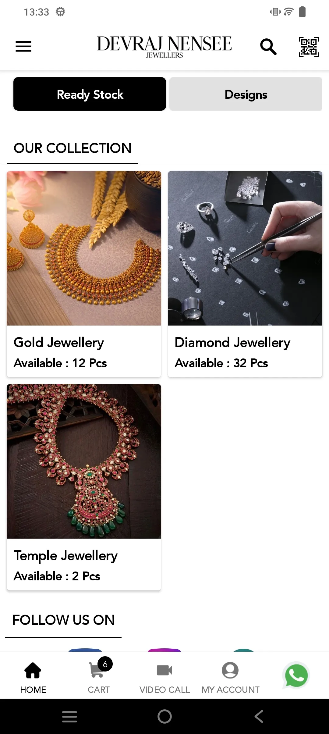 Devraj Nensee Jewellers | Indus Appstore | Screenshot