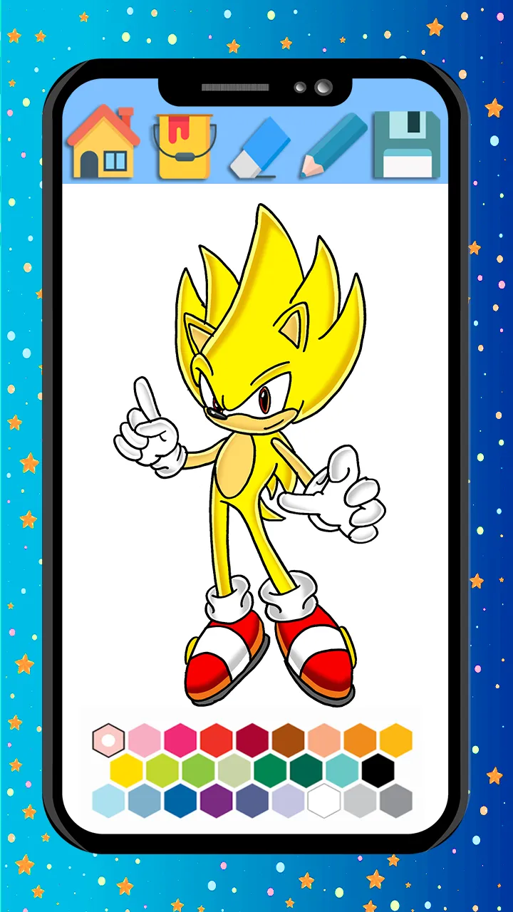 soni coloring cartoon book the | Indus Appstore | Screenshot