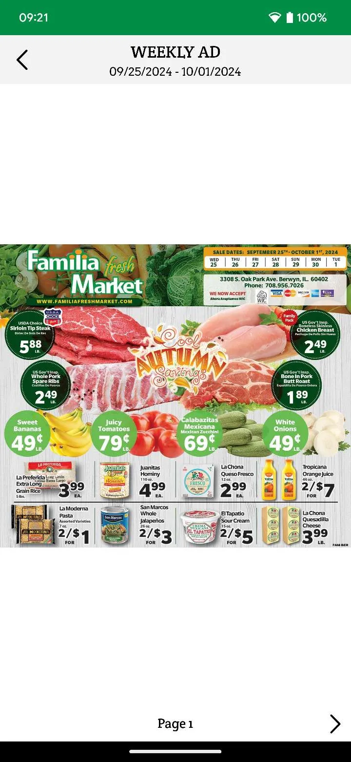 Familia Fresh Market | Indus Appstore | Screenshot